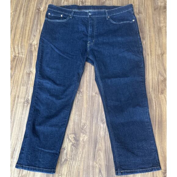 Levis 541 Jeans Mens Sz 44x29 Dark Wash Straight Denim‎ Cotton Blend - Picture 1 of 7